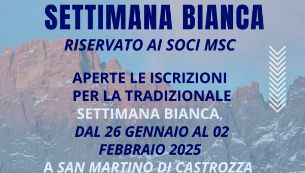 Settimana Bianca 2025